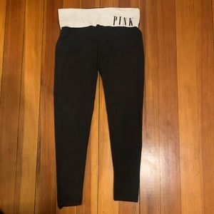 PINK Victoria’s Secret Black Yoga pants Size Small